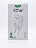 GERLAX GA-43S 35W GaN USB-C PD Fast Charger
