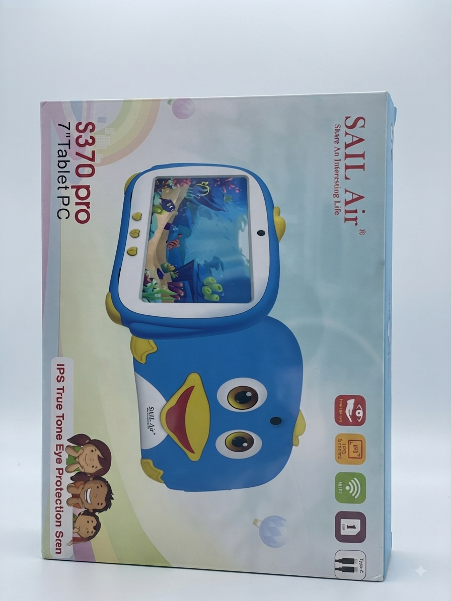 SAIL Air S370 Pro 7-Inch Kids Tablet, WiFi & SIM