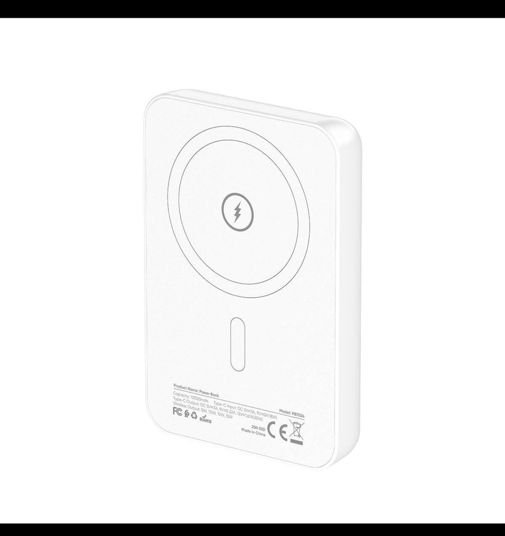 VIDVIE PB7024 10000mAh Mini Magnetic Wireless Power Bank