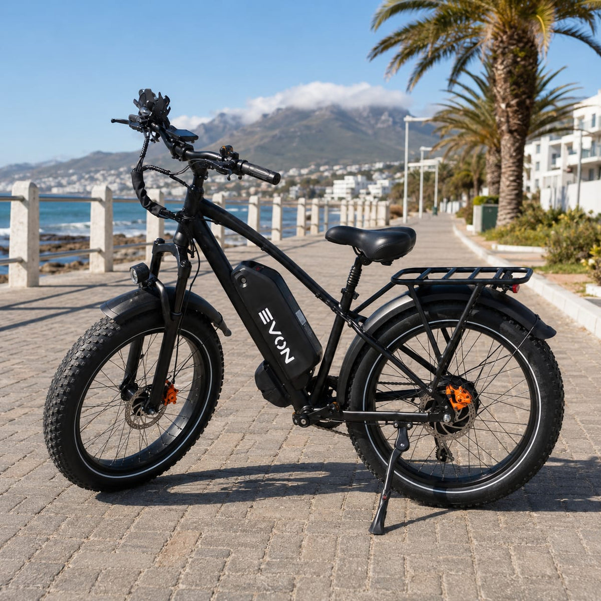E-VON Fat-Tire Electric Bike – Dual Seat