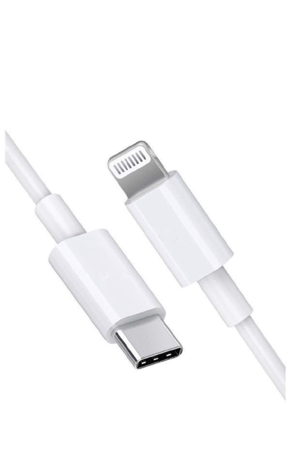 USB-C to Lightning Charging Cable, White