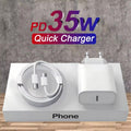 35W USB-C Adapter to USB-C Fast Charging Cable