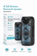 Greatnice GTS-1550 Dual 4” Super Bass Bluetooth Speaker (FM + USB + TWS)