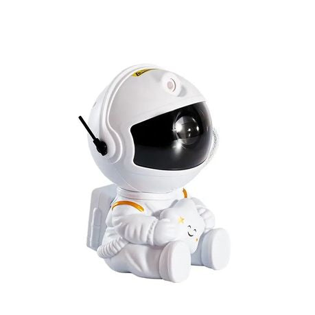 Mini Astronaut Nebula Projector, White