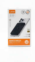 LDNIO 5000mAh Magnetic Wireless Power Bank – 15W Wireless Charging