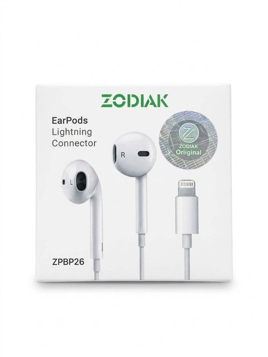 ZODIAK ZPBP26 Lightning Wired Earphones for iPhone